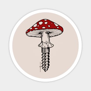 Mushcrewm Mushroom screw Magnet